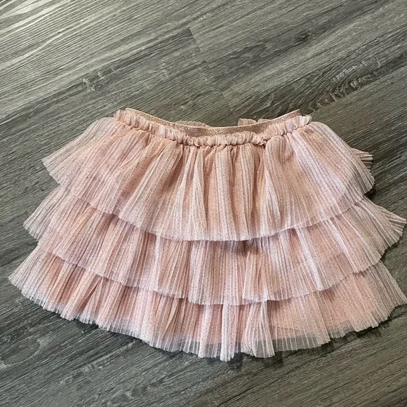 Cat & Jack Blush, Silver, and Red Skirts (Bundle!) - Picture 4 of 12